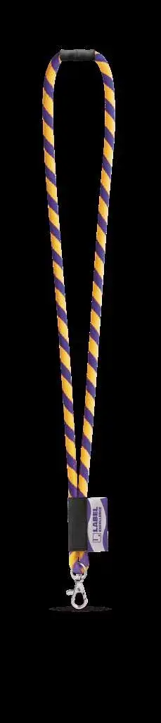 Lanyard cordon, cordon rotund, două culori