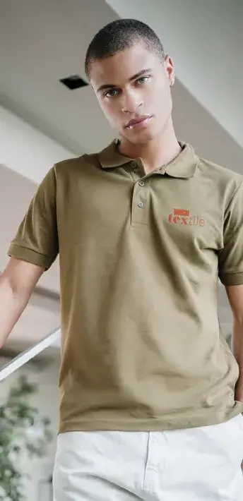 Polo, mânecă scurtă, guler clasic